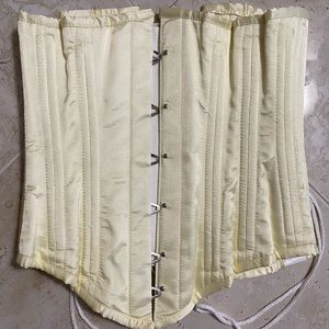 Real deal waist training bone in corset squeem